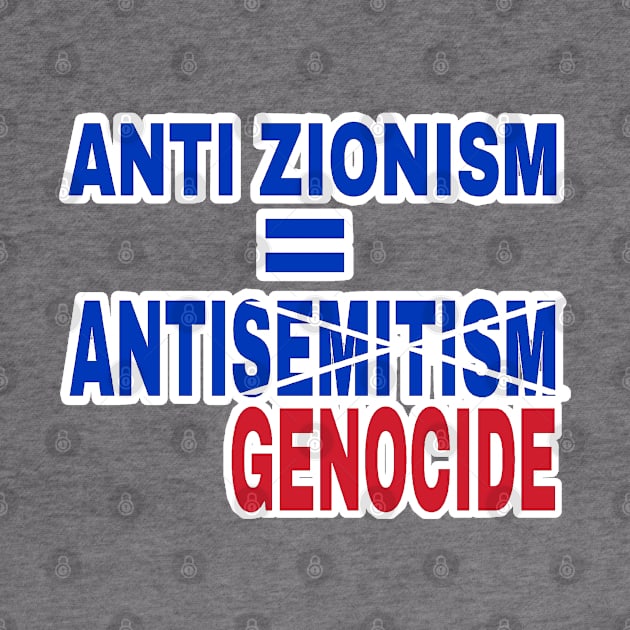 AntiZionism ≠ AntiSemitism = Anti-Genocide - Front by SubversiveWare